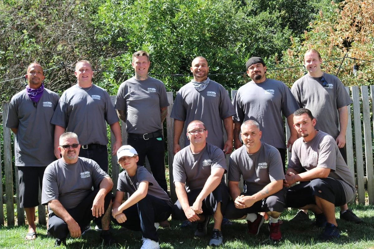 The full OCD Moving Services crew of professional Bay Area movers